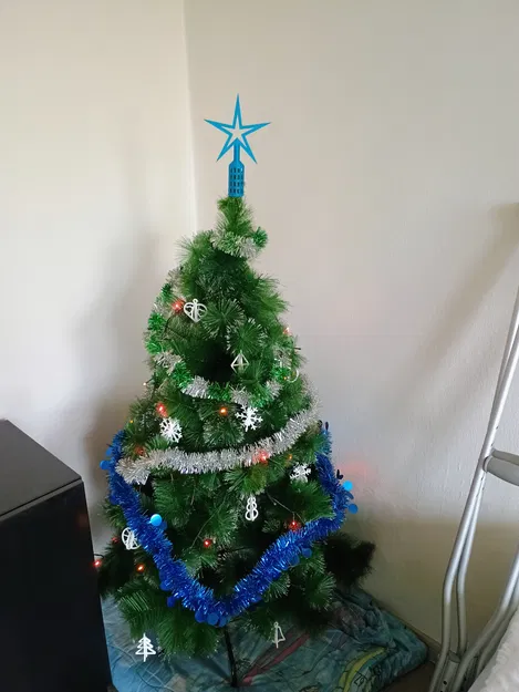 Ngôi Sao Giáng Sinh cho cây thông dễ in nhẹ - Image 3