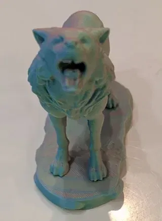 Tượng Chó Sói Xám - Image 5