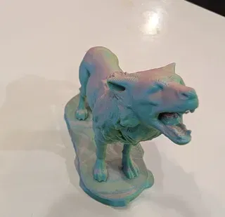 Tượng Chó Sói Xám - Image 6