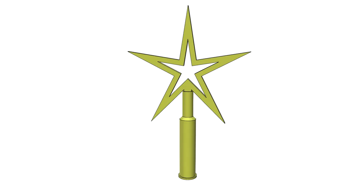 Ngôi Sao Giáng Sinh cho cây thông dễ in nhẹ - Image 6