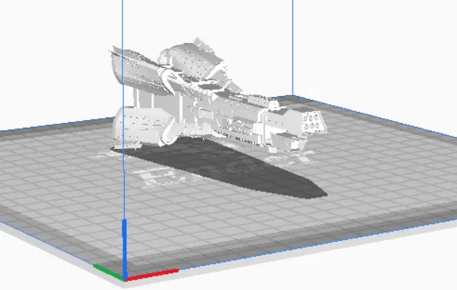 Mô hình Tàu Donnager Đơn Giản từ The Expanse - Image 4
