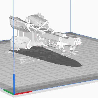 Mô hình Tàu Donnager Đơn Giản từ The Expanse