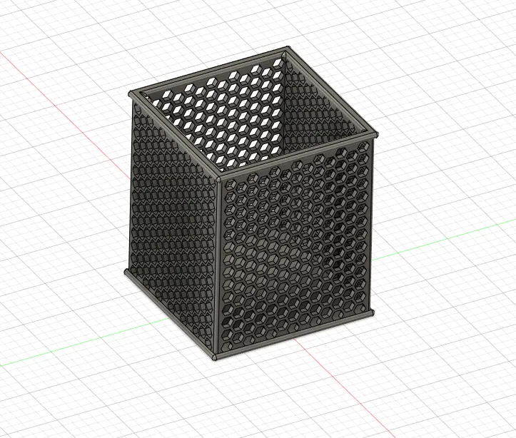 Giá Đỡ Bút Hình Vuông – Bàn Làm Việc Gọn Gàng - Image 1