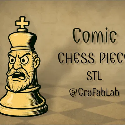 Tượng "Vua Truyện Tranh" - Quân Cờ Vua