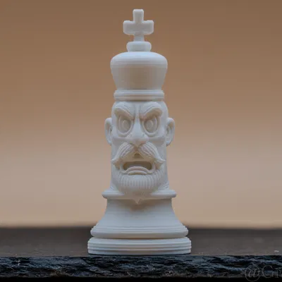 Tượng "Vua Truyện Tranh" - Quân Cờ Vua