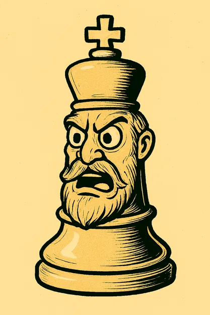 Tượng "Vua Truyện Tranh" - Quân Cờ Vua - Image 4