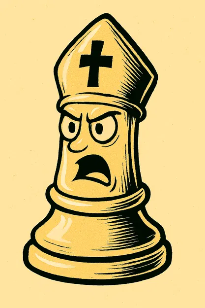 Quân Tượng Cờ Vua Phong Cách "Bishop" - Image 4