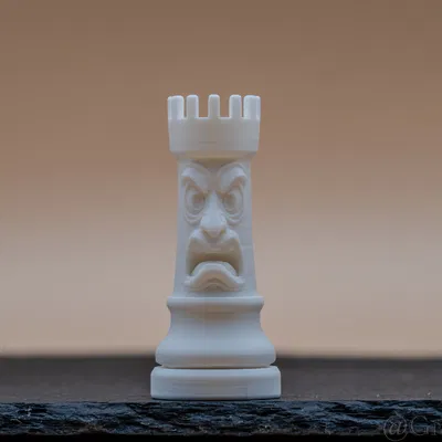 Quân Xe truyện tranh - quân cờ vua