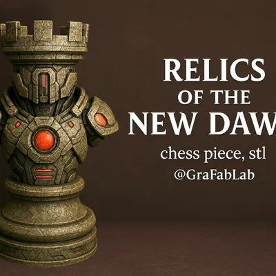 Relics of the New Dawn "Rook" - Cờ Vua Hơi Nước