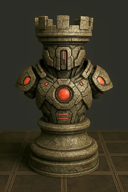 Relics of the New Dawn "Rook" - Cờ Vua Hơi Nước - Image 2