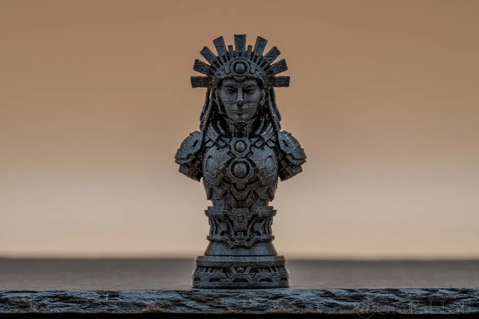 Tượng Hậu Cờ Vua 'Relics of the New Dawn' - Mô Hình 3D - Image 3