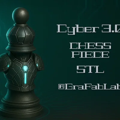 Quân Tốt Cyber 3.0 - quân cờ vua