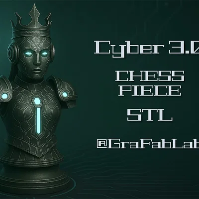 Quân Hậu "Cyber 3.0" - Quân Cờ Vua