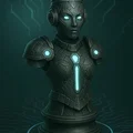 Quân Hậu "Cyber 3.0" - Quân Cờ Vua - Thumbnail 4