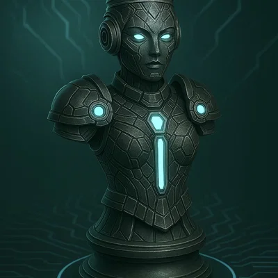 Quân Hậu "Cyber 3.0" - Quân Cờ Vua