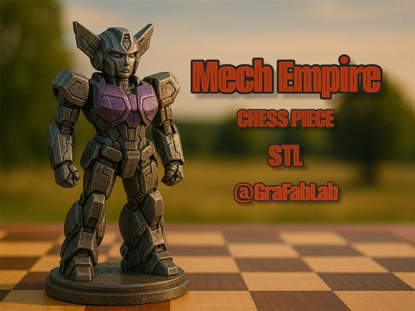 Mech Empire "Hậu" - Quân Cờ Vua - Image 1