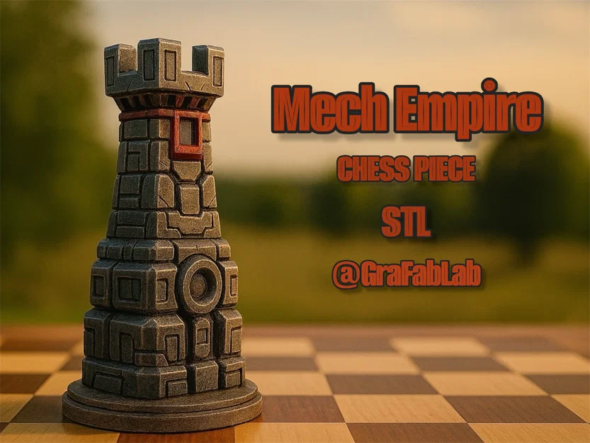 Mech Empire "Xe" - Quân Cờ Vua - Image 1