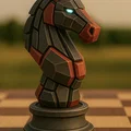 Mech Empire "Knight" - quân cờ - Thumbnail 4