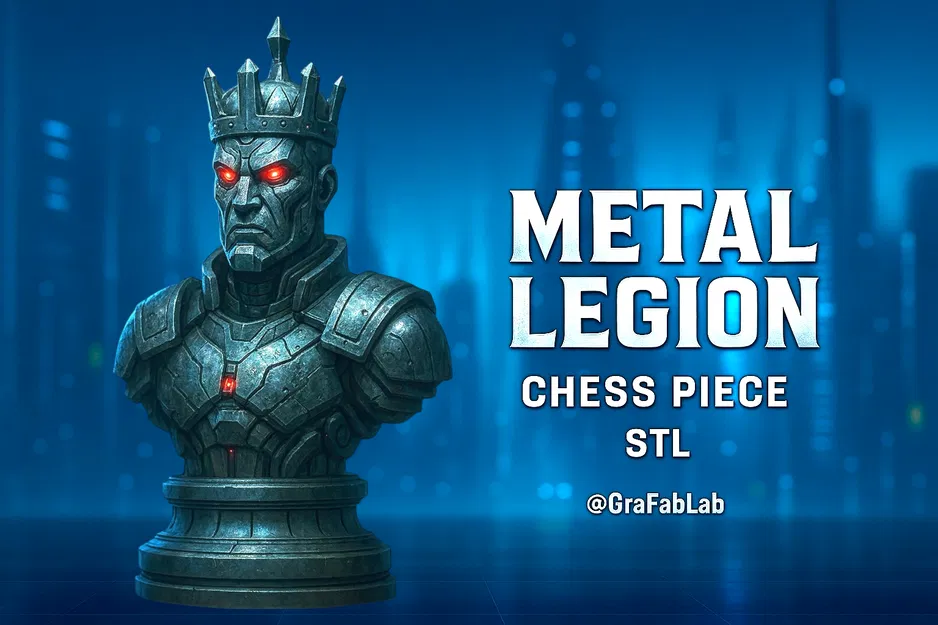 Đoàn quân Kim loại "Vua" – quân cờ vua - Image 1