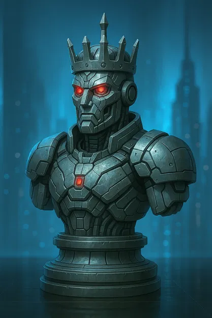 Đoàn quân Kim loại "Vua" – quân cờ vua - Image 4