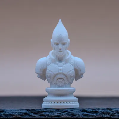 Tượng "Metal Legion Bishop" - quân cờ vua