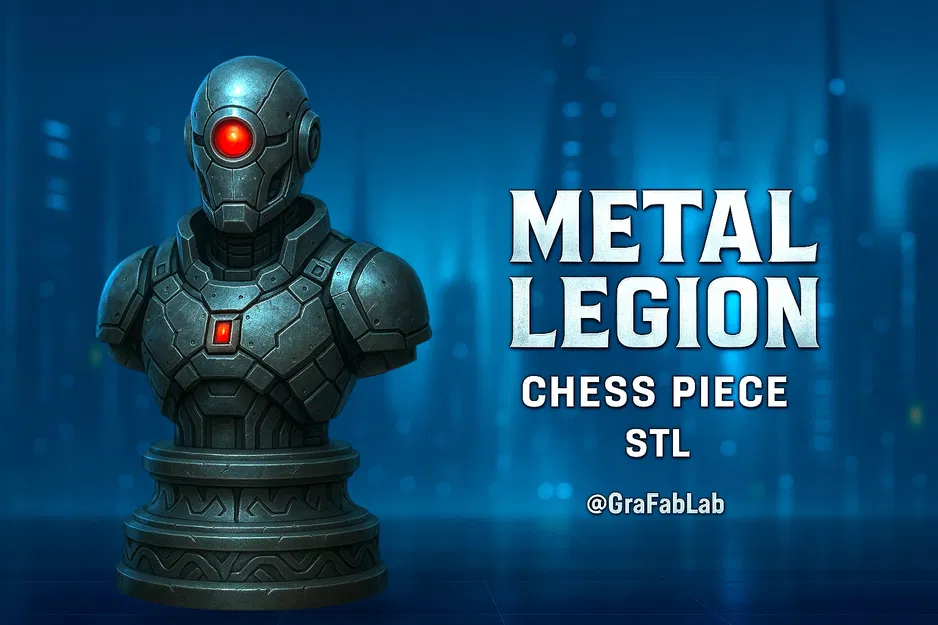 Tốt Metal Legion - quân cờ Vua - Image 1