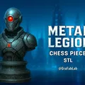 Tốt Metal Legion - quân cờ Vua - Thumbnail 1