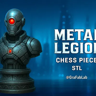 Tốt Metal Legion - quân cờ Vua