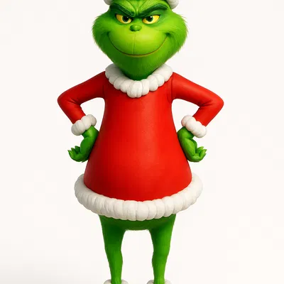 Xmas Grinch - Mẫu Trang Trí Giáng Sinh Độc Đáo