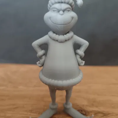 Xmas Grinch - Mẫu Trang Trí Giáng Sinh Độc Đáo