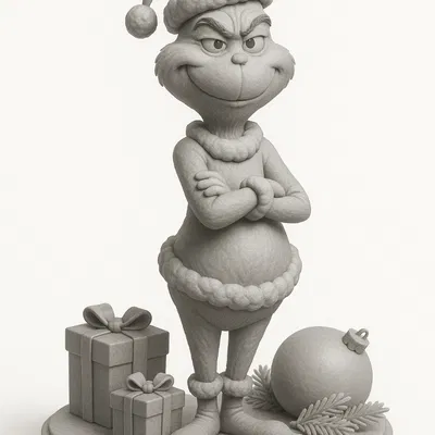 Xmas Grinch - Trang trí Giáng Sinh