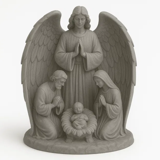 Thiên Thần Cùng Cảnh Chúa Giáng Sinh - Image 1