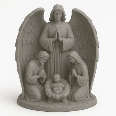 Thiên Thần Cùng Cảnh Chúa Giáng Sinh