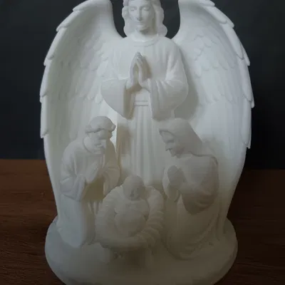 Thiên Thần Cùng Cảnh Chúa Giáng Sinh