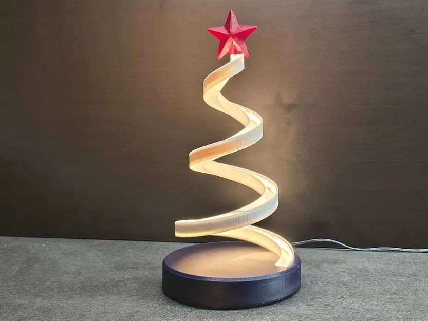 Cây Thông Giáng Sinh Xoắn LED Phát Sáng – Hai Phiên Bản - Image 7