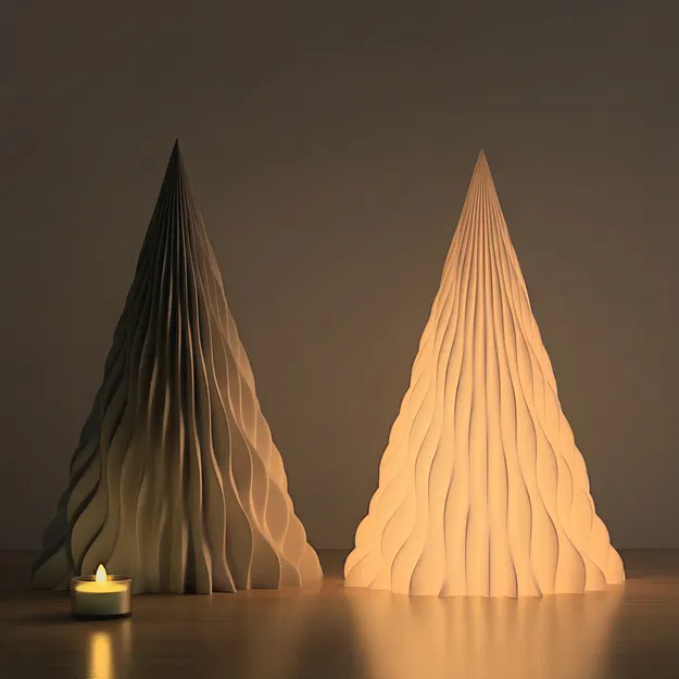 Cây Đèn Giáng Sinh (Đèn LED hoặc Trang Trí) - Image 4