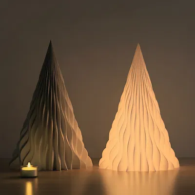 Cây Đèn Giáng Sinh (Đèn LED hoặc Trang Trí)