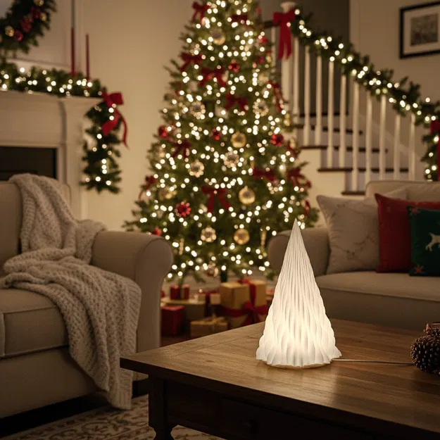 Cây Đèn Giáng Sinh (Đèn LED hoặc Trang Trí) - Image 5