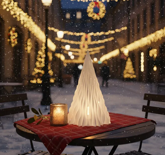 Cây Đèn Giáng Sinh (Đèn LED hoặc Trang Trí) - Image 6