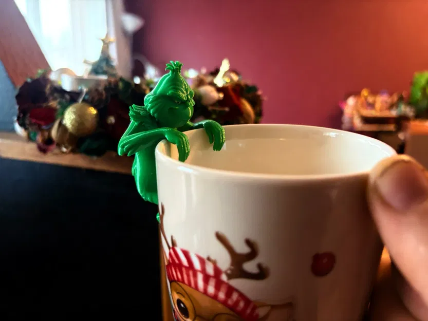 Mô hình Grinch đặt màn hình - Image 5