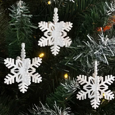 Bông Tuyết 3D Lắp Ghép Snap-Fit Trang Trí Tết Phần 3