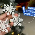 Bông Tuyết 3D Lắp Ghép Snap-Fit Trang Trí Tết Phần 3 - Thumbnail 5