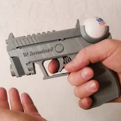 Súng bắn ping pong + Pháo Giáng Sinh