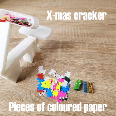 Súng bắn ping pong + Pháo Giáng Sinh