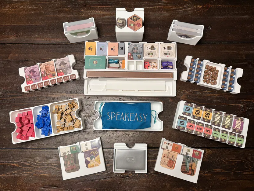 Hộp Đựng/Tổ Chức Speakeasy (Speakeasy Insert / Organizer) - Image 1