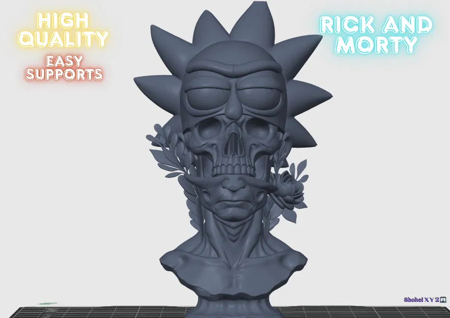 Mô hình Rick and Morty Art - Image 1