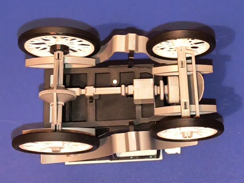 Kit card Renault B - Mô hình xe cổ - Image 6