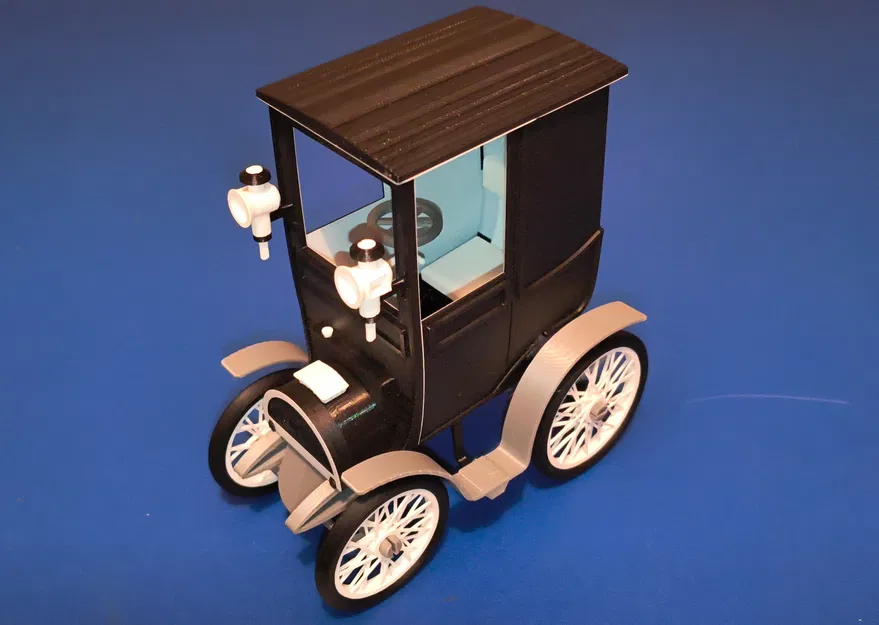 Kit card Renault B - Mô hình xe cổ - Image 8