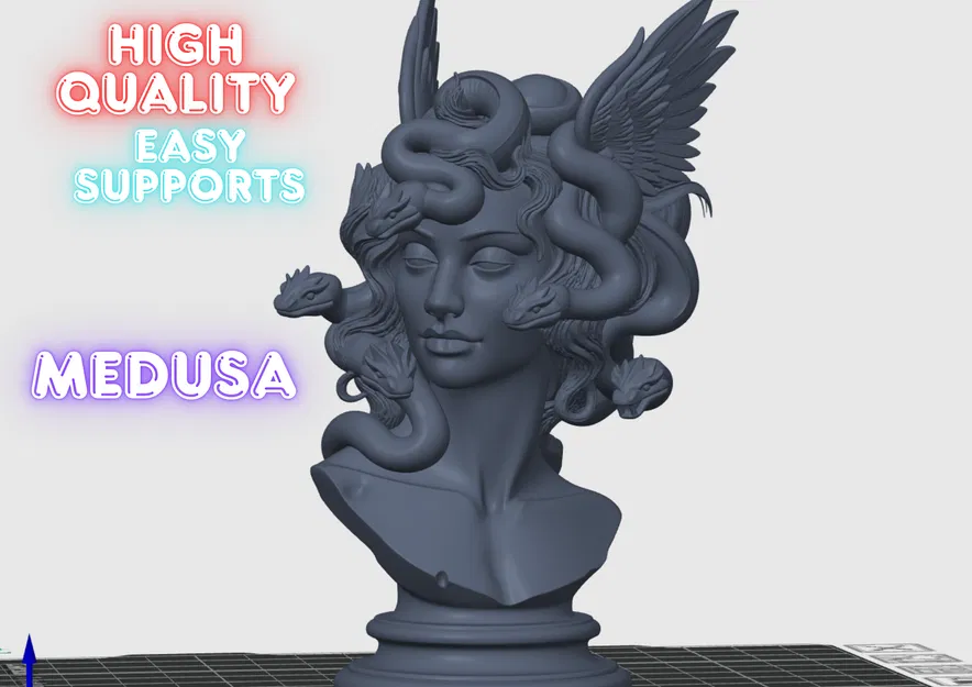 Tượng Bán Thân Medusa - Image 1