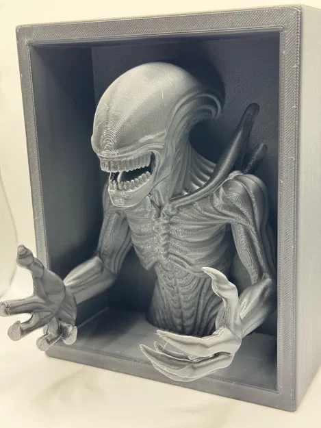 Kệ Sách 3D Xenomorph Alien - Image 1